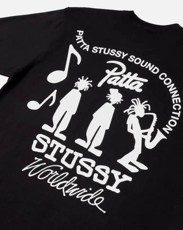 Stussy X Patta Sound Connection Tee - POIZON