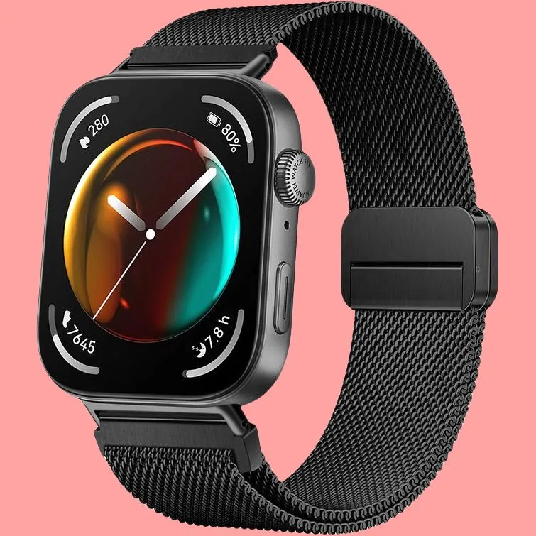 MSSM Watch Band Huawei Compatibility Stainless Steel Material-1