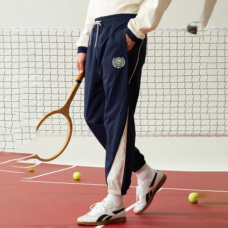 Reebok Casual Pants Unisex Navy Blue-4