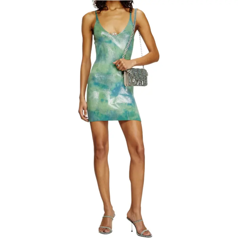 DIESEL M Isma Knitted Metallic Dress-3