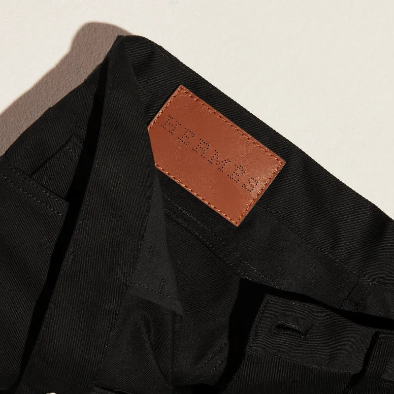 HERMES Jeans Men Black-3