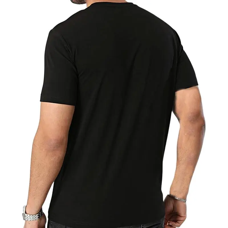 EMPORIO ARMANI EA7 SS24 T Shirt Men's Black-4