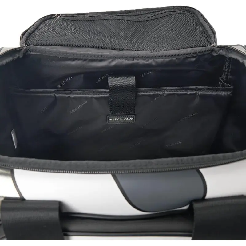 MARK & LONA Artificial Leather Travel Bag Unisex Black-9