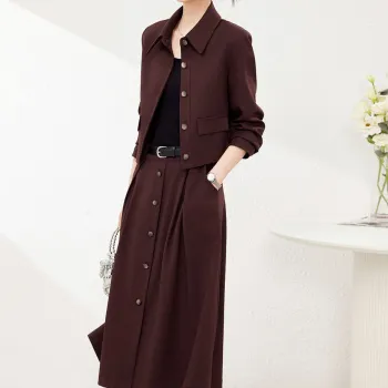 Fele.d Two Piece Skirt Sets Women's