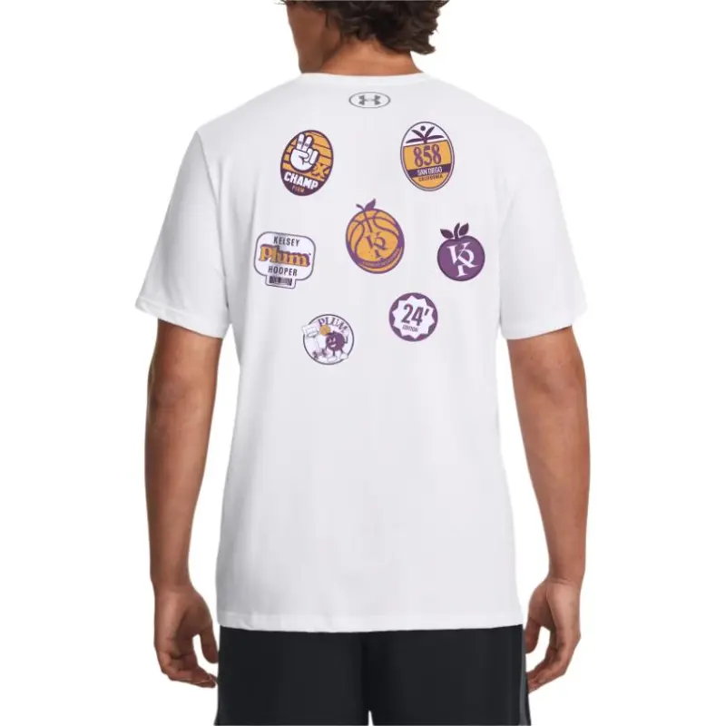 Under Armour Kelsey Plum FW24 T-Shirt Men's White-3