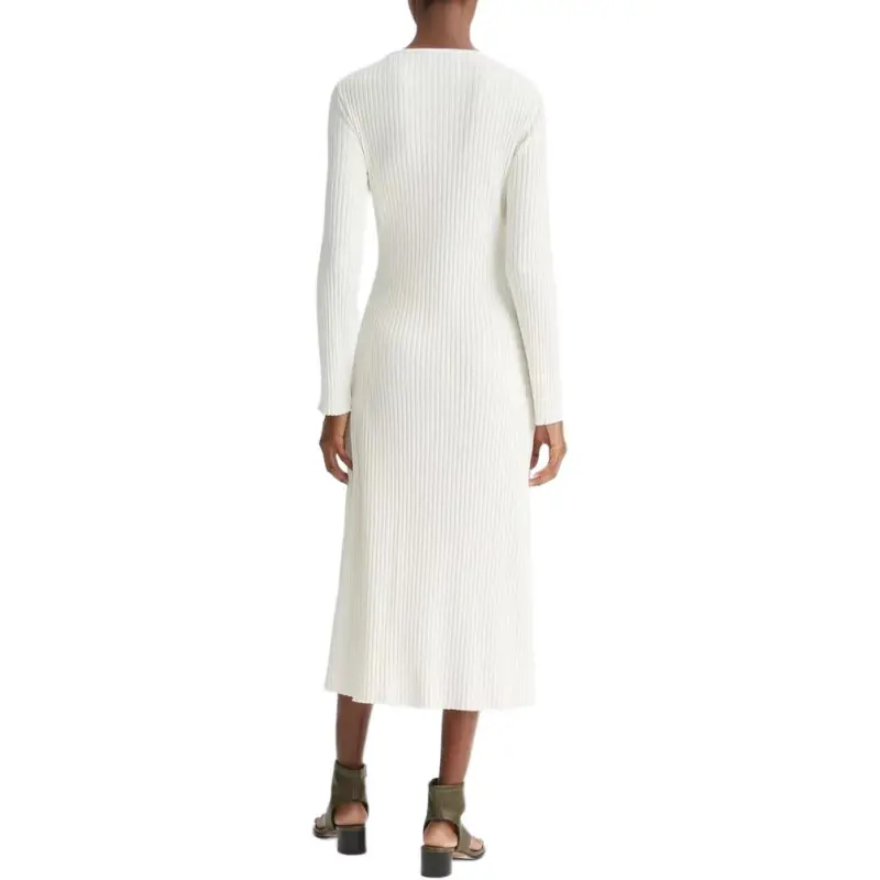 VINCE Ribbed knit Midi Dress-1