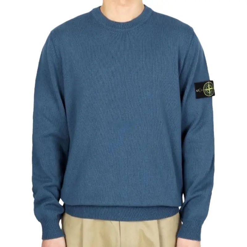 STONE ISLAND SS24 Knitwear Men's Air Force Blue-2