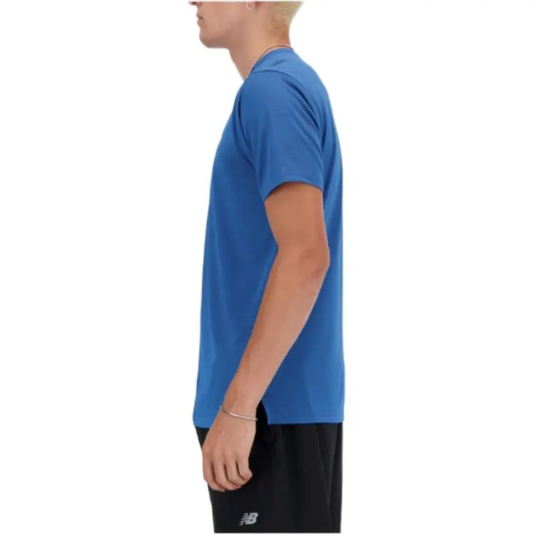 New Balance T Shirts Men Blue-4