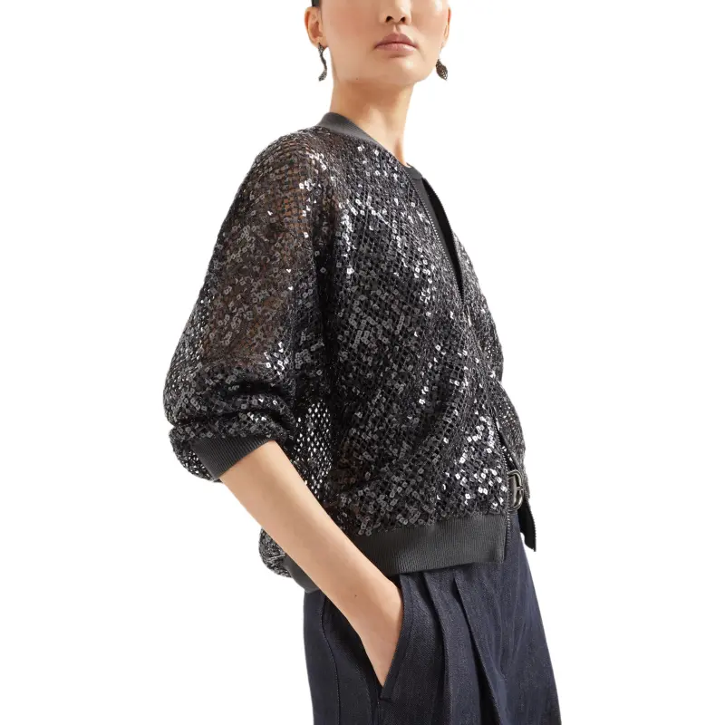 Brunello Cucinelli Sequinned Jacket-3