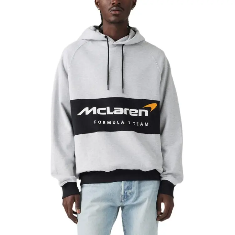 Mclaren X Levis McLaren Racing Co branded Edition Sweatshirts Men Gray-3