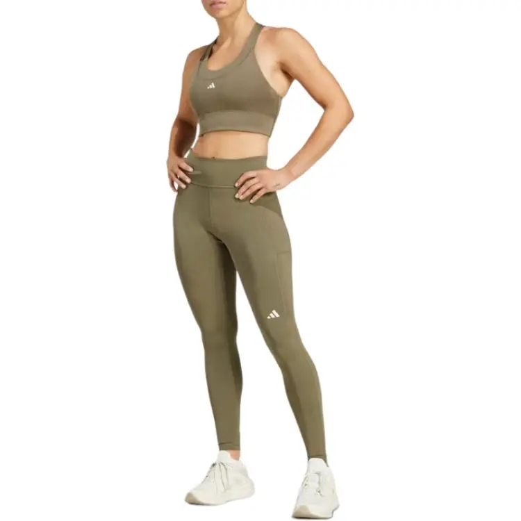 Adidas Free Shipping With AdiClub Own The Run Full Length Leggings-1