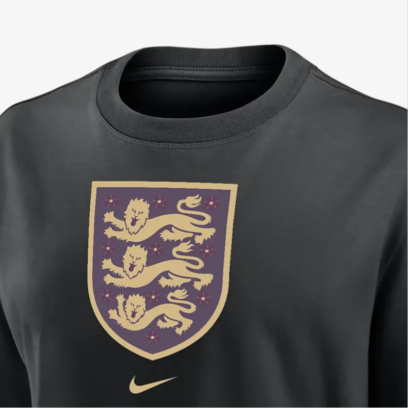 Nike England Women's Nike Soccer Boxy T Shirt-1