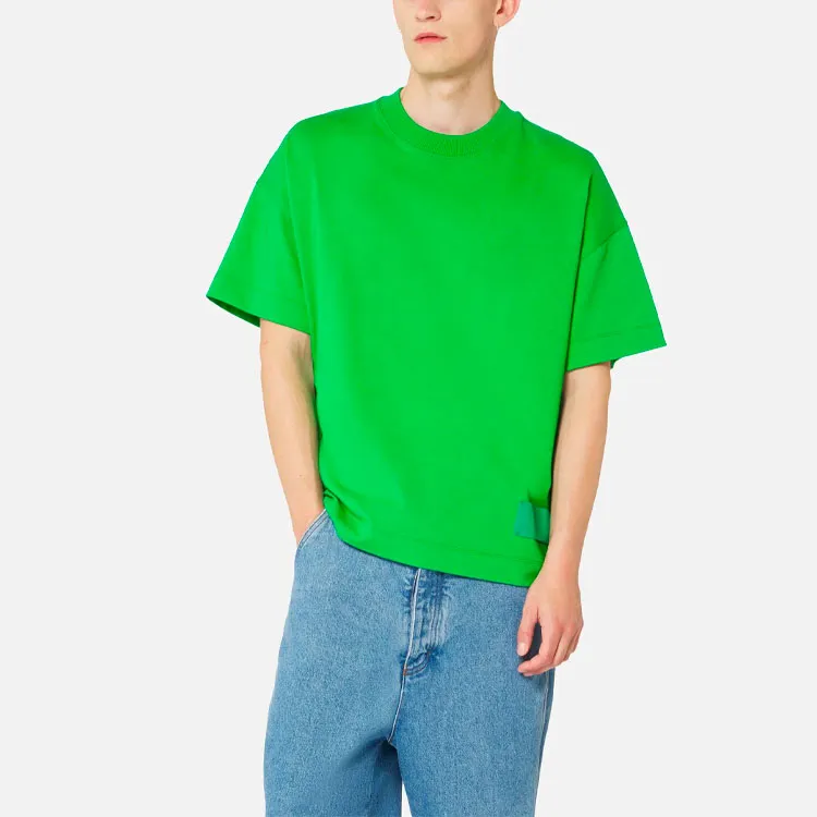Ami Satin Label T Shirt-2