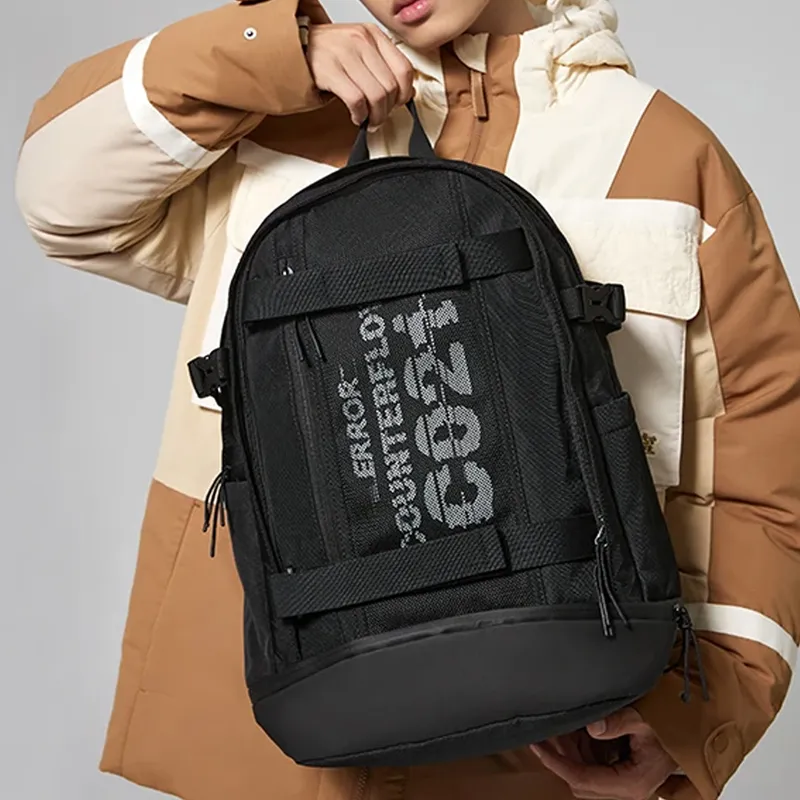 LiNing CF Sports Lifestyle Fabric Backpack Regular Unisex Black-7