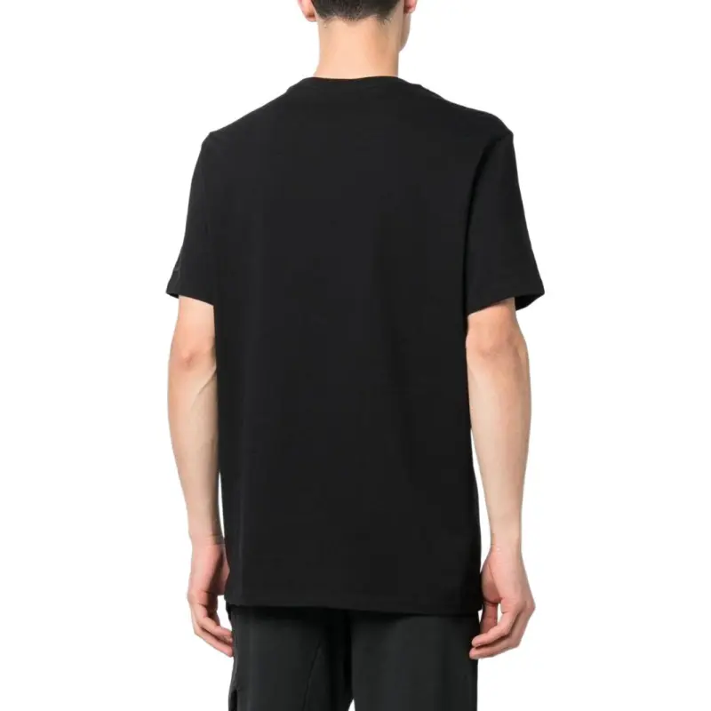 Moose Knuckles Logo patch T shirt-4
