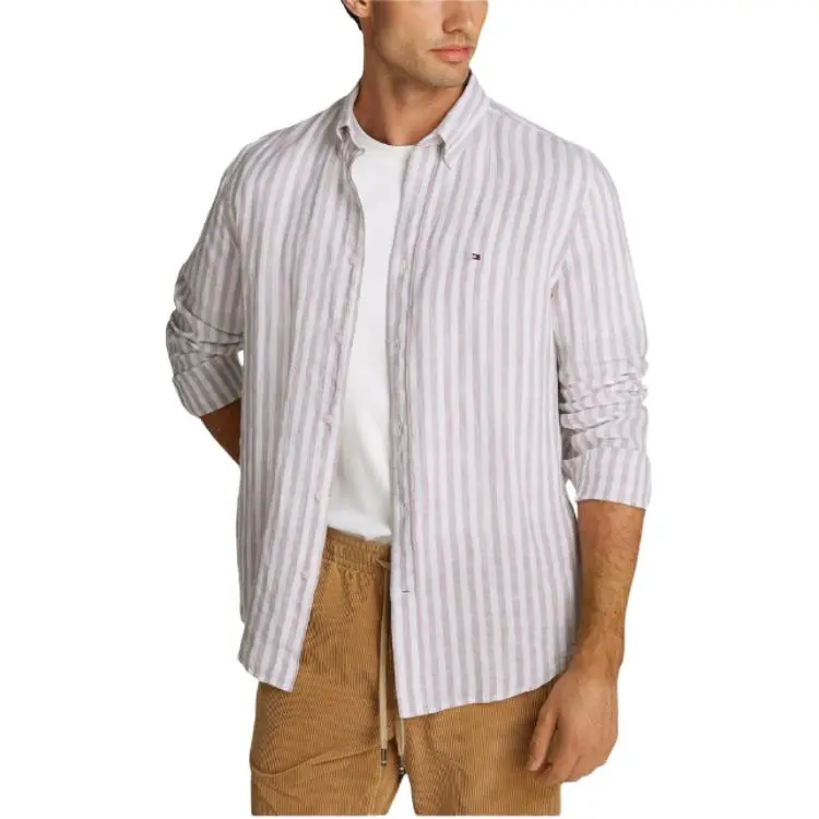 Tommy Hilfiger Shirt Men's Light Umber-3