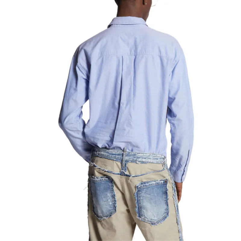 DSQUARED2 Cargo pockets Cotton Shirt-3
