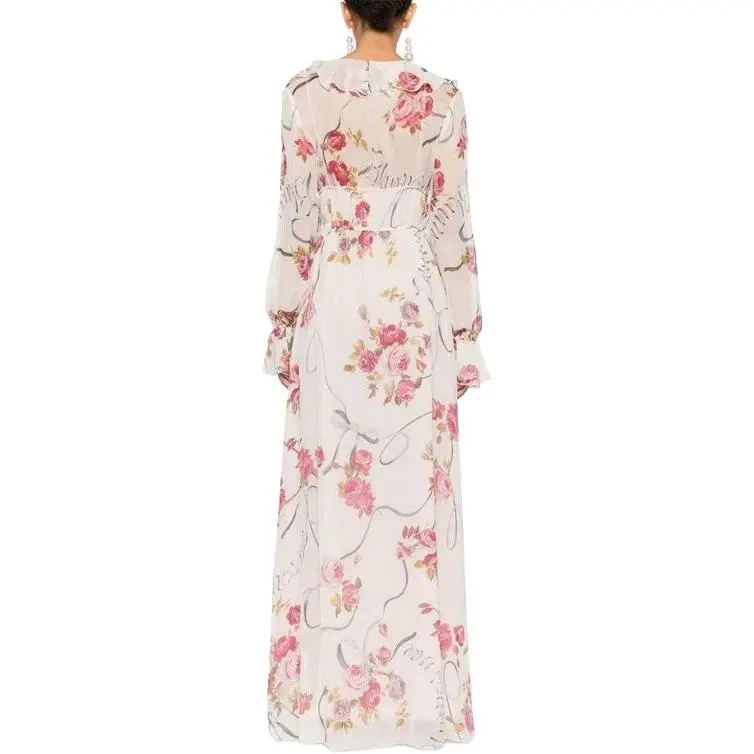 Blumarine Floral print Maxi Dress-2