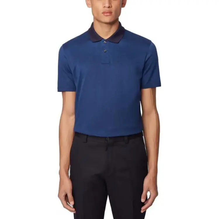 HUGO BOSS Polo Shirt Men's Dark Blue-1