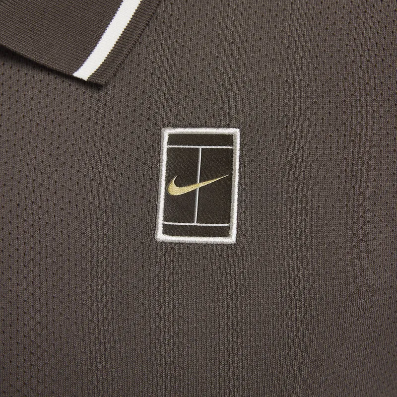Nike Heritage Polo Shirt Men's Baroque Brown-5