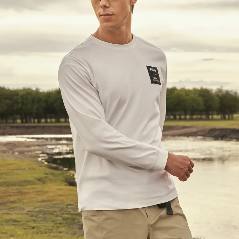 FILA x BBC EARTH T Shirt Men's Snow-4