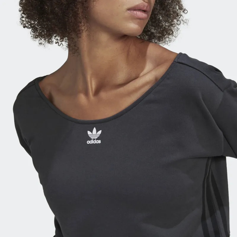 Adidas Originals SLOUCHY CREW Sweatshirt Women's Gray-5
