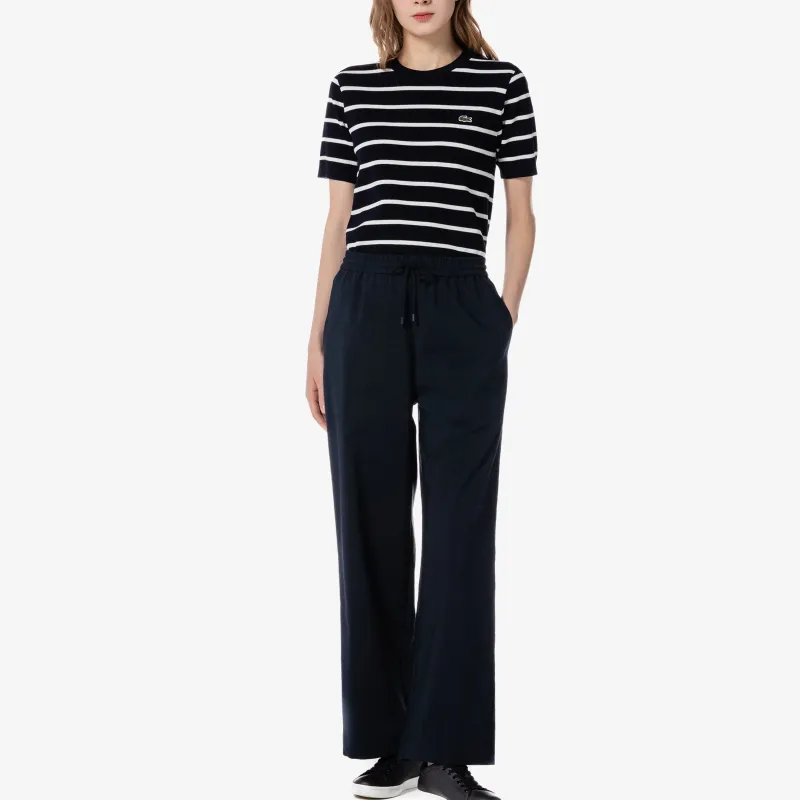 LACOSTE Casual Pants Women's Black-1
