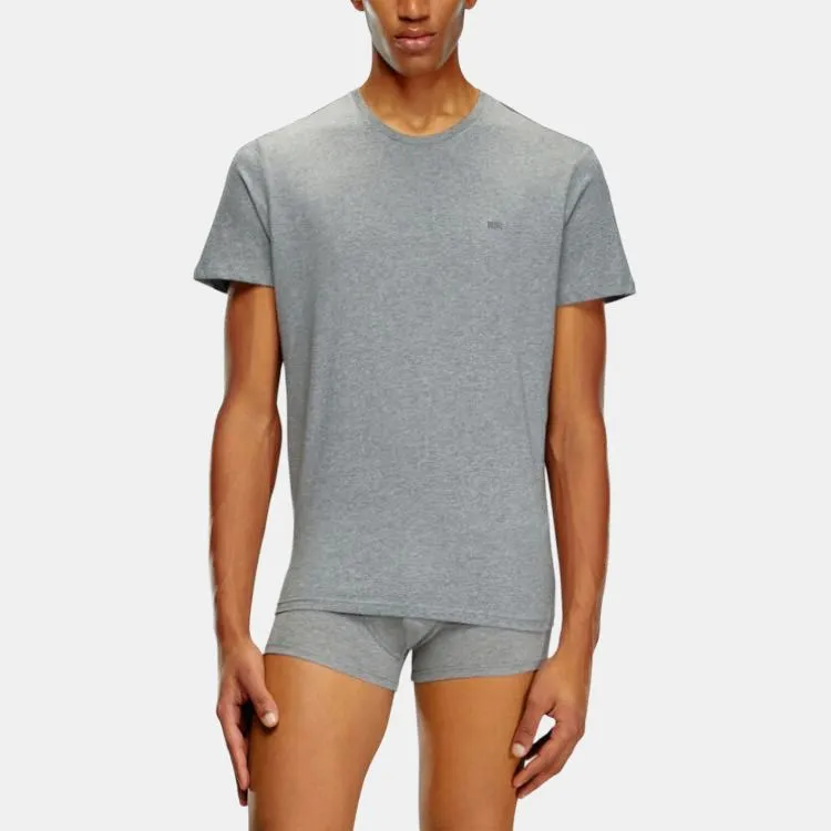 DIESEL T Shirts Men 3 Pack White+Gray+Black-1