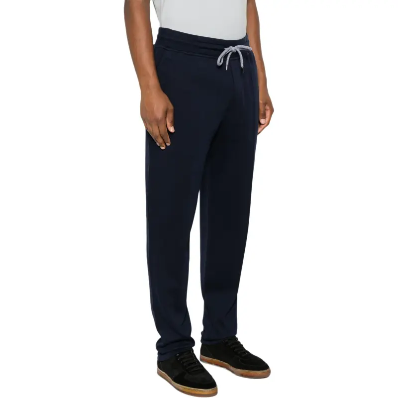 Brunello Cucinelli Drawstring Fleece Trousers-3