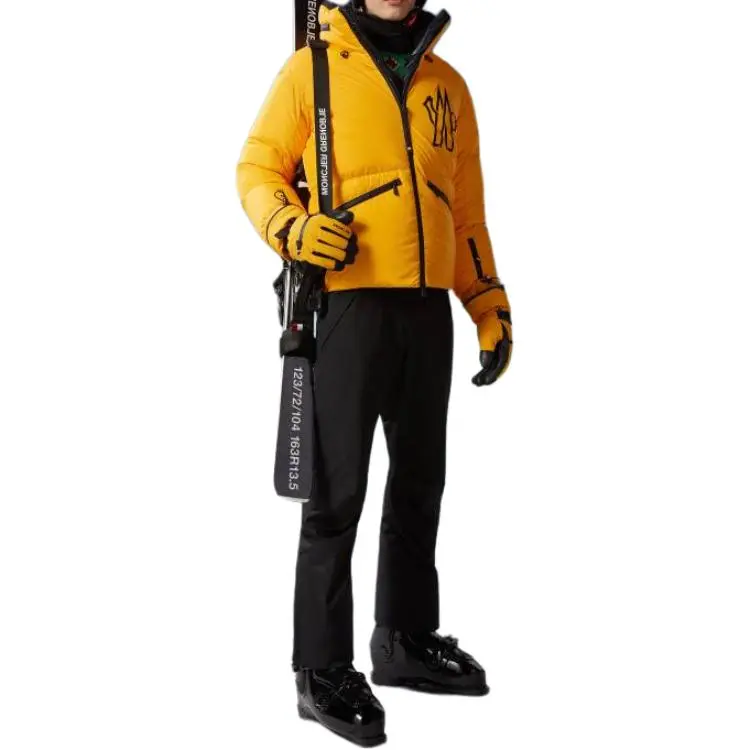 Moncler Grenoble Series Ski Pants Men Black-2