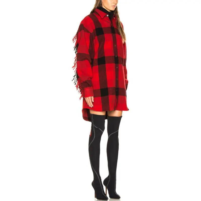 Vetements Shirts Women's Red-2