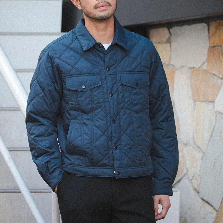 Beams Jackets Men Marine Blue-6