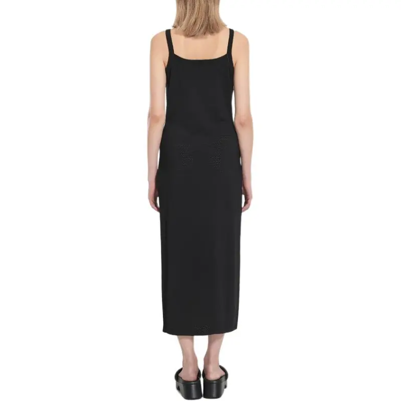 Alexander Wang 3D Logo Mesh Sleeveless Midi Dress-3