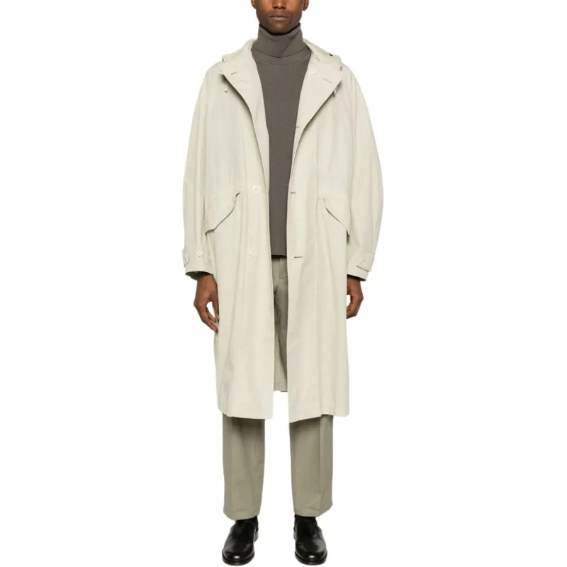 Lemaire Trench Coat Men's Beige-1