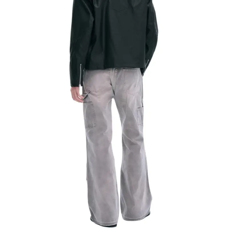 CATSSTAC Casual Pants Unisex Gray-5