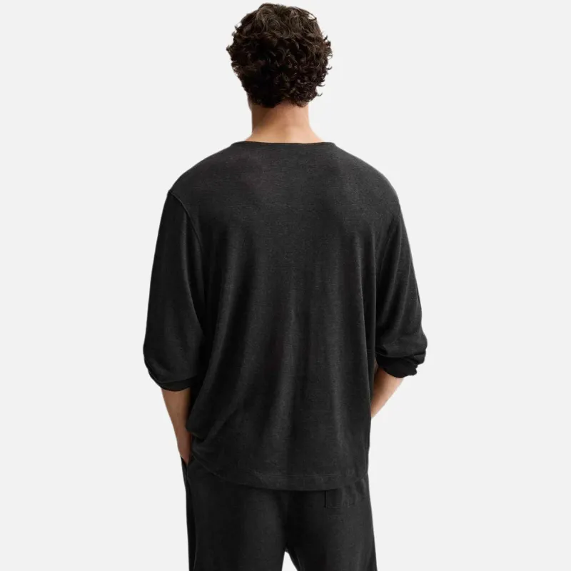 ZARA T Shirts Men Black-2