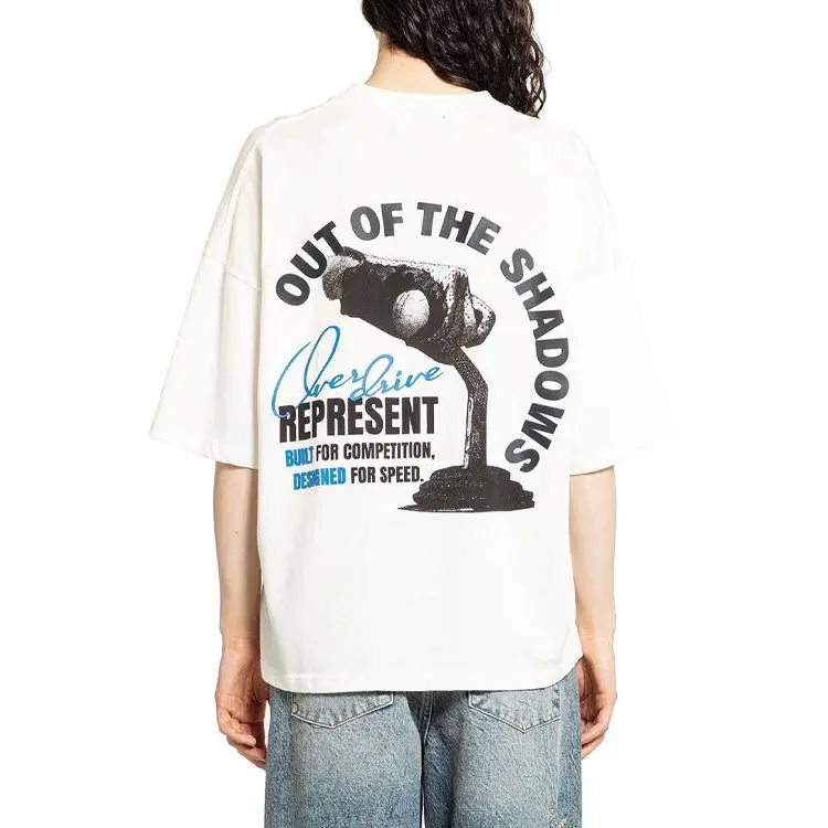 REPRESENT Logo Print T shirt-2