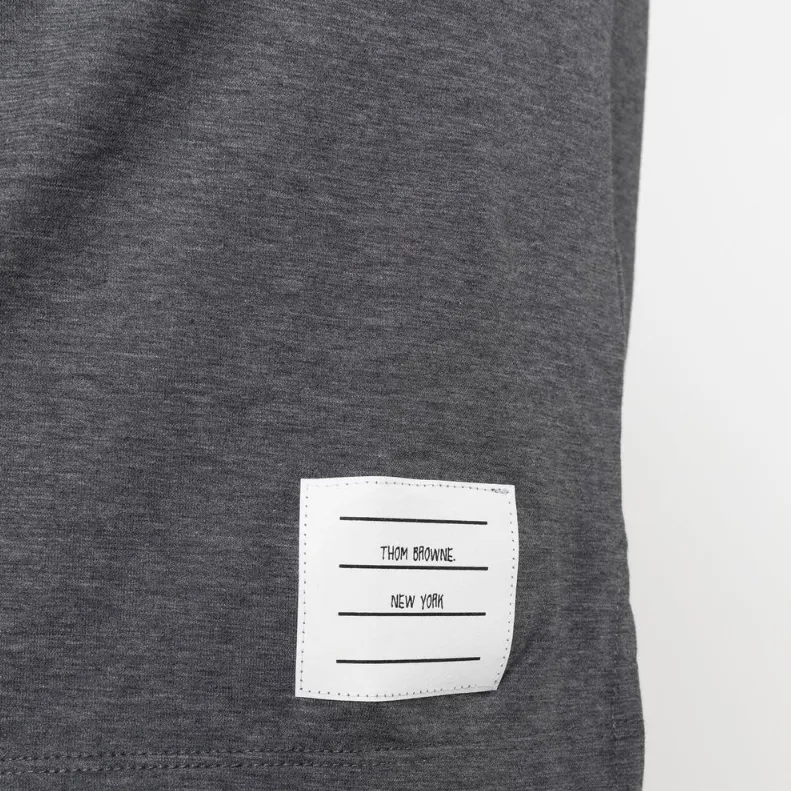 THOM BROWNE· Polo Shirt Women's Gray-4