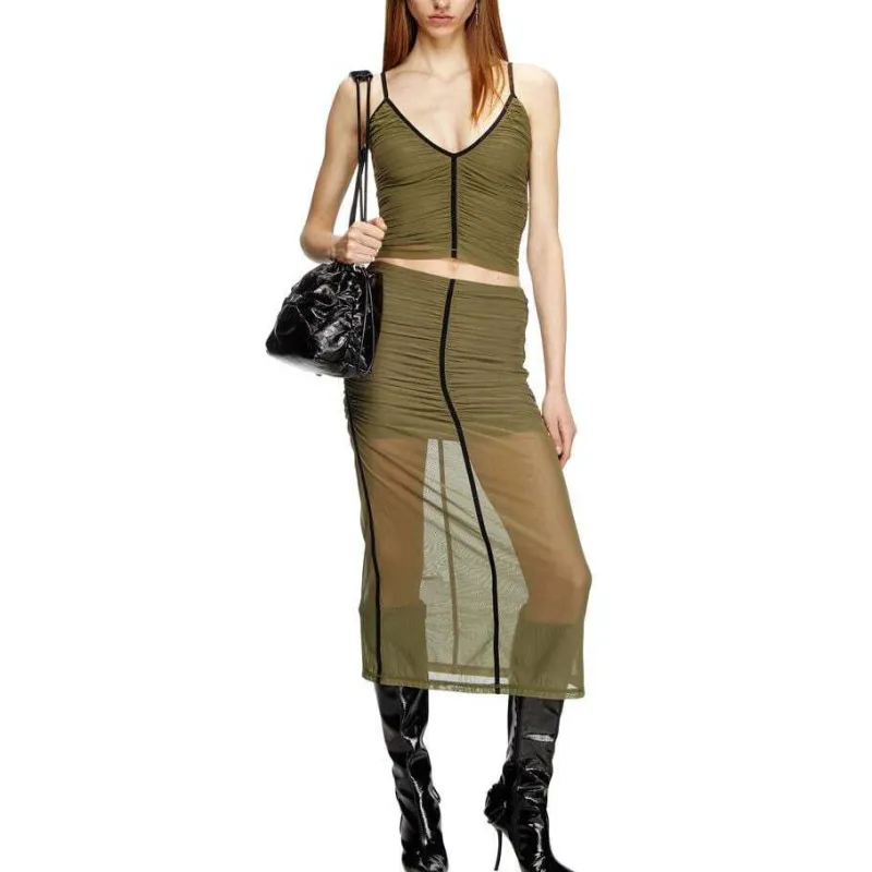 DIESEL O Ira Midi Skirt-3