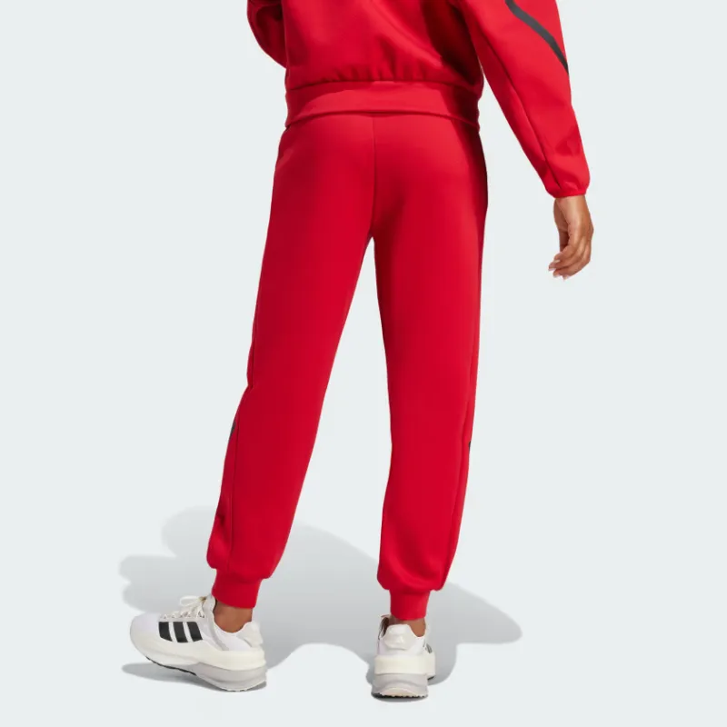 Adidas Women's Z.N.E. Tracksuit Bottoms Team Power Red 2-3