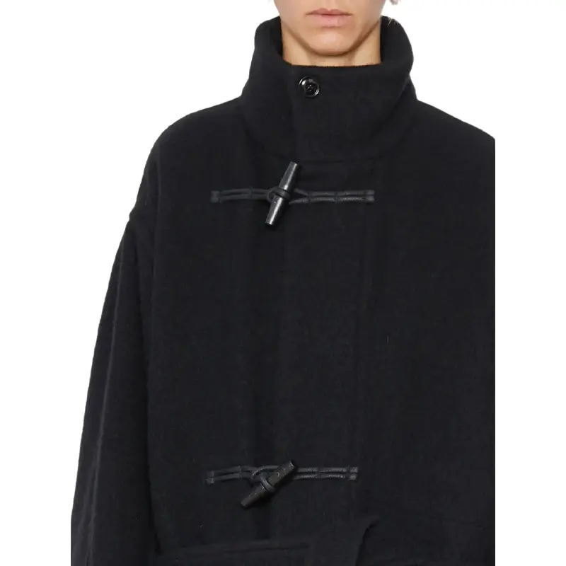 Lemaire Coats Unisex Black-4
