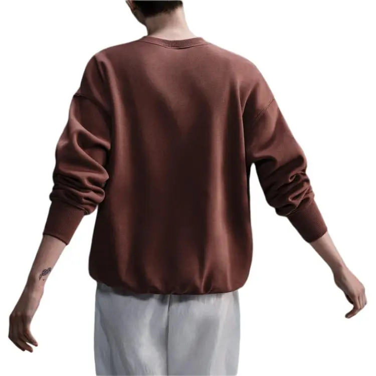 Nike Sportswear Phoenix FleeceSwoosh FW24 Sweatshirt Women's Red Brown-4