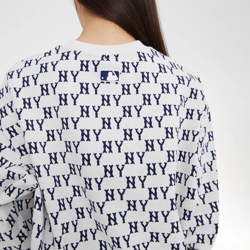 MLB Sweatshirt Unisex Dark Cream-5