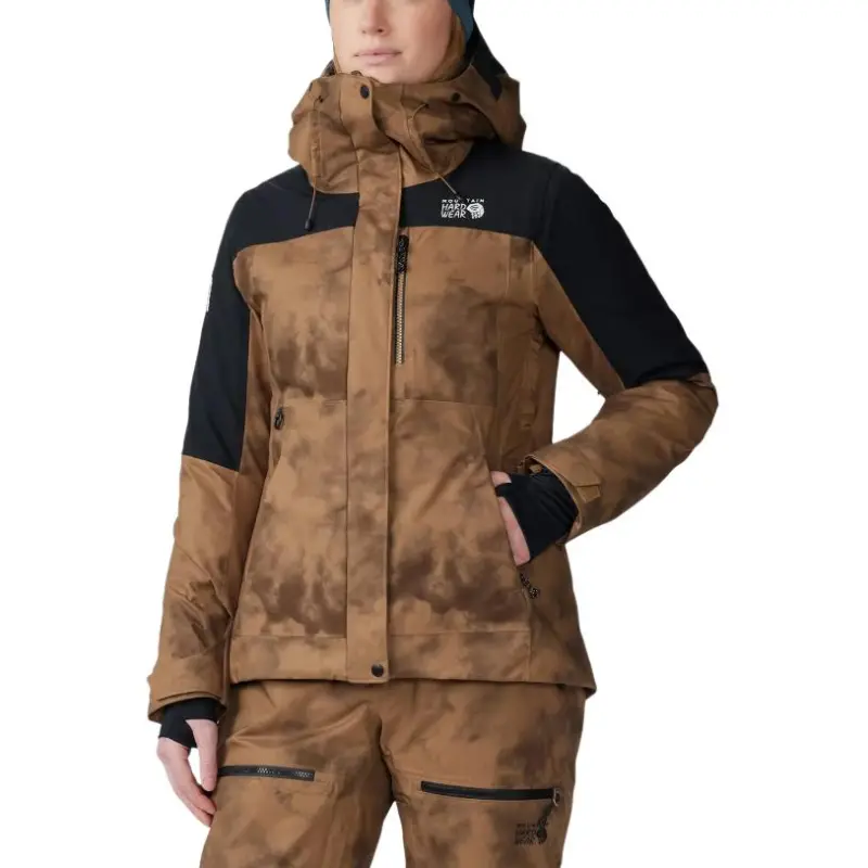 MOUNTAIN HARDWEAR Jacket Women's Brown/Black-1