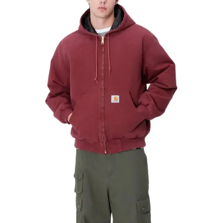 Carhartt WIP FW24 Jackets Coats Men's Red-3