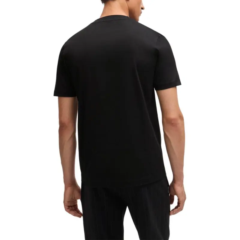 HUGO BOSS X Porsche Logo Printed Crewneck T Shirt-3