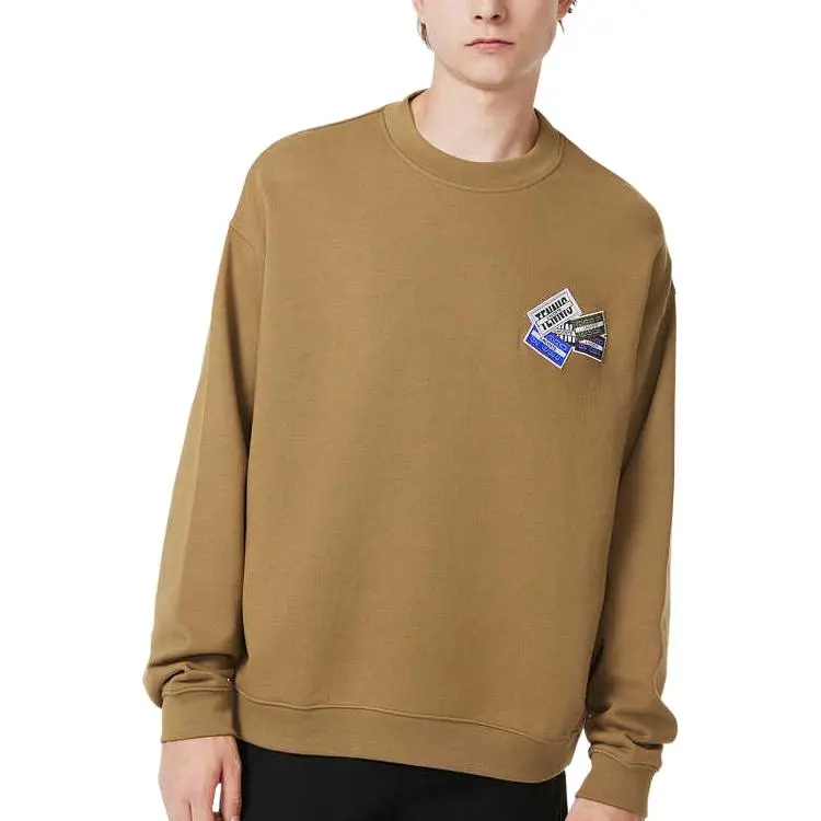LACOSTE Sweatshirts Men Khaki-3