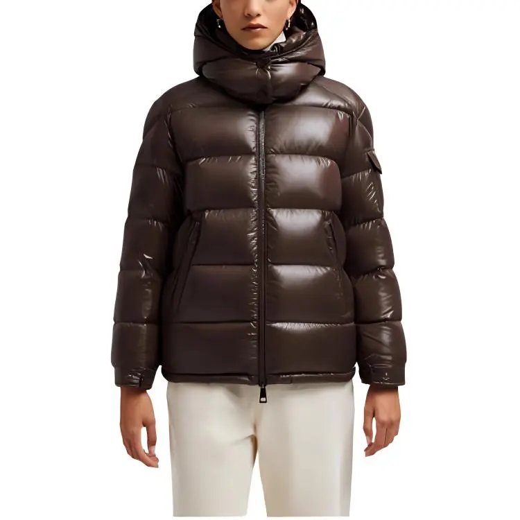 Moncler FW24 Down Jacket Women's Brown-1