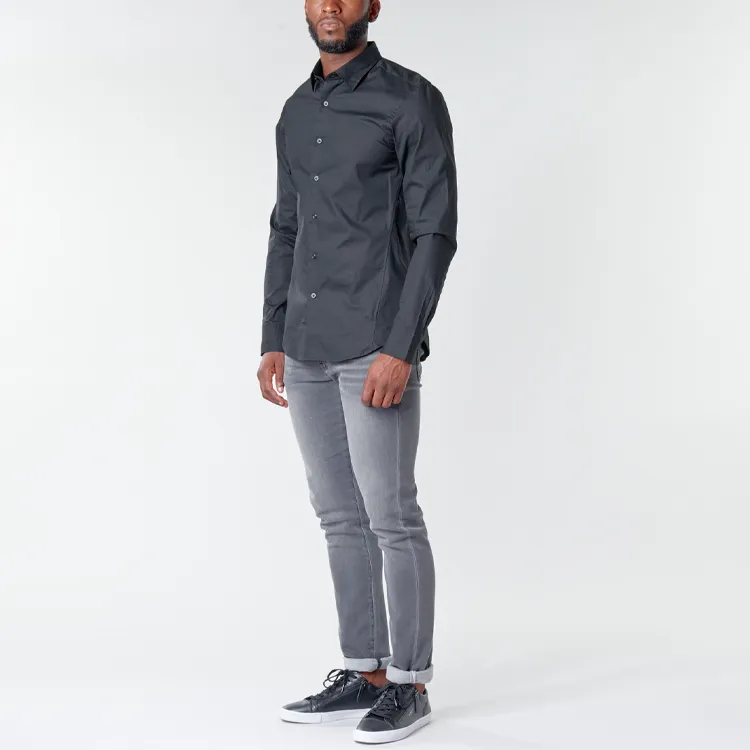 G STAR RAW Shirts Men Black-2