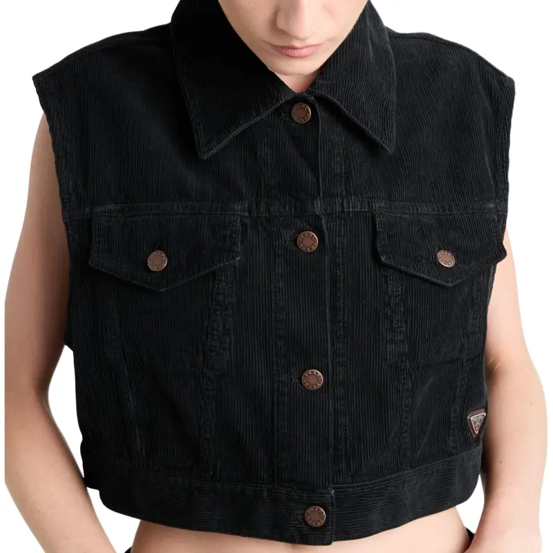 PRADA Corduroy Denim Vest-1